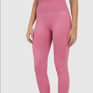Pink Seamless Full length leggings LSKD